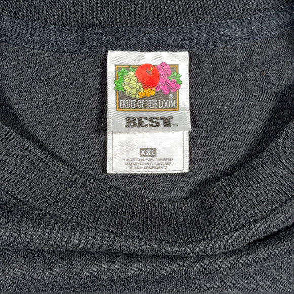 Vintage Blaw Knox Shirt Adult 2XL Black Paver Construction Road Work PF 3200 Y2K - Picture 6 of 8